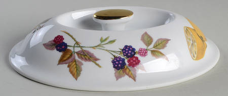 Evesham Gold Lid for 1.5 Quart Oval Covered Casserole