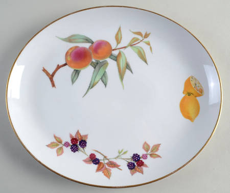 Evesham Gold 12" Oval Serving Platter