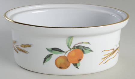 Evesham Gold 2 Quart Oval Casserole No Lid