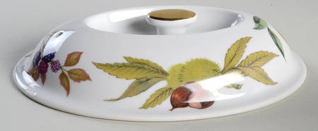 Evesham Gold Lid for 2 Quart Oval Covered Casserole