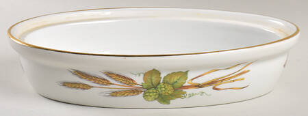 Evesham Gold Large Oval Entree Dish No Lid