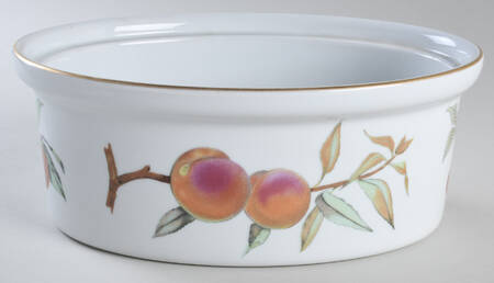 Evesham Gold 2.5 Quart Oval Covered Casserole No Lid