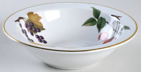 Evesham Gold Rim Cereal Bowl