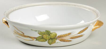 Evesham Gold 8" Round Entree Dish No Lid