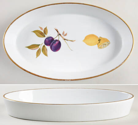 Evesham Gold 12'' Oval Baker