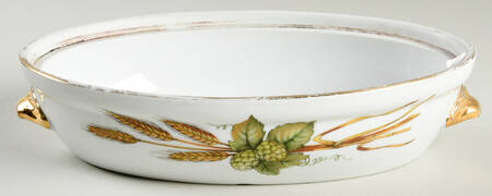 Evesham Gold Small Oval Entree Dish No Lid