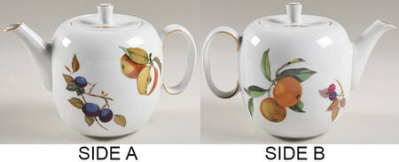 Evesham Gold Teapot & Lid