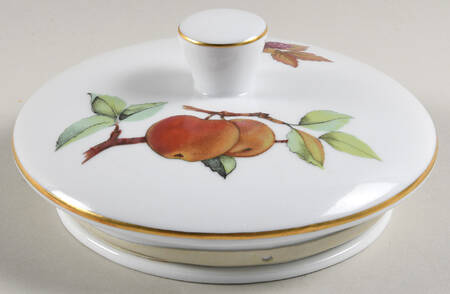 Evesham Gold Lid for 7" Storage Jar