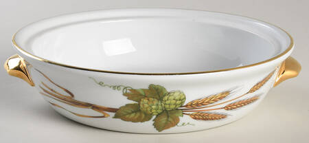 Evesham Gold 7" Round Entree Dish No Lid