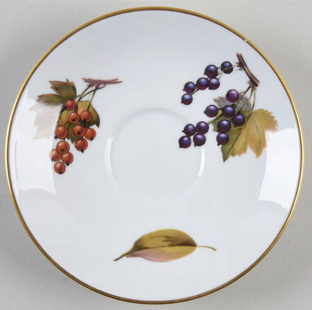 Evesham Gold Saucer for Flat Demitasse Cup