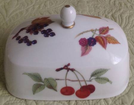 Evesham Gold Lid for 1/2 Pound Butter Dish