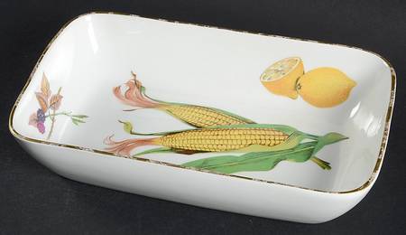 Evesham Gold 10" Deep Rectangular Baker