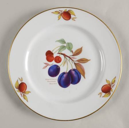 Evesham Gold Collector Plate