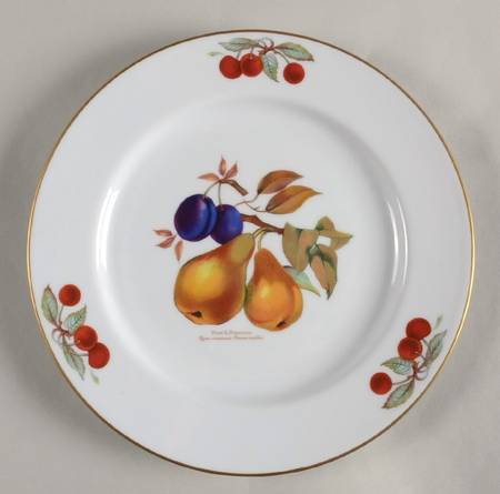 Evesham Gold Collector Plate