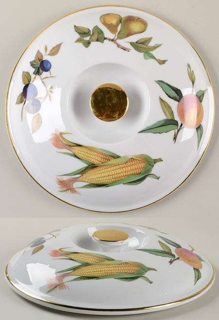 Evesham Gold Lid for 3 Quart Round Casserole