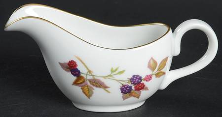 Evesham Gold Individual Gravy Boat No Underplate by Royal Worcester