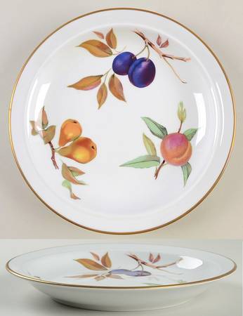 Evesham Gold 9" Individual Pasta Bowl