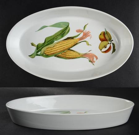 Evesham Gold 12" Oval Baker