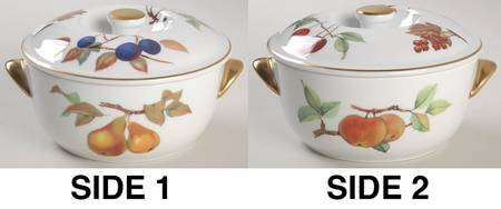 Evesham Gold 1.50 Pt Round Covered Casserole