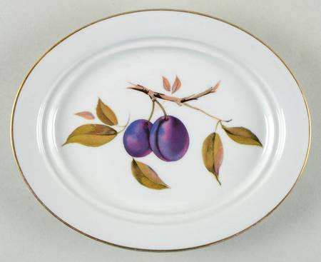 Evesham Gold Oval Butter No Lid