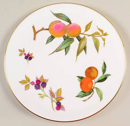 Evesham Gold Cake Plate