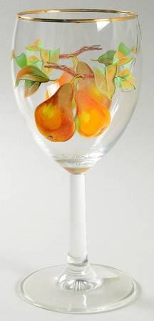 Evesham Gold 8 Oz Glassware Wine
