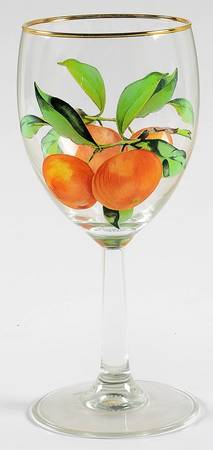 Evesham Gold 8 Oz Glassware Wine