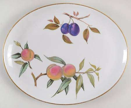 Evesham Gold 12" Oval Serving Platter
