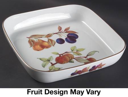 Evesham Gold Square Buffet Dish