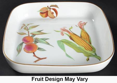 Evesham Gold Square Buffet Dish