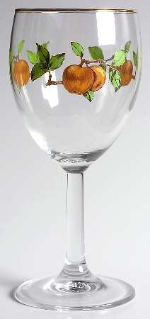 Evesham Gold 8 Oz Glassware Wine