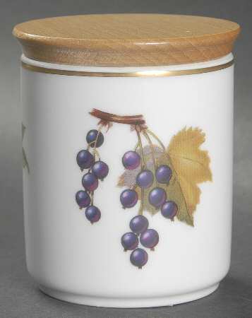 Evesham Gold 3" Storage Jar & Lid