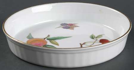 Evesham Gold 8" Round Flan