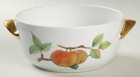 Evesham Gold 1.50 Pt Round Casserole No Lid