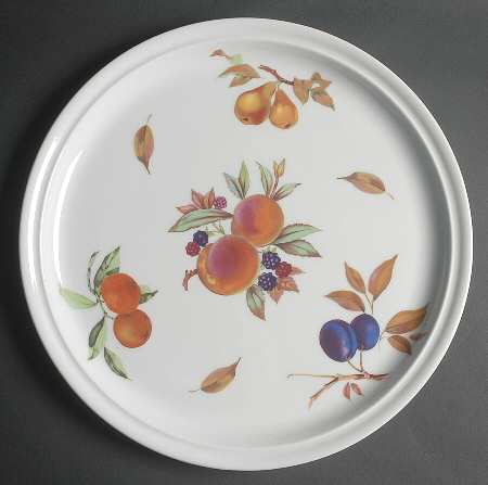 Evesham Gold 13" Round Tray