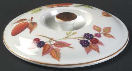 Evesham Gold Lid for 1 Qt Round Casserole
