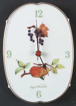 Evesham Gold Fluted Wall Hanging Clock