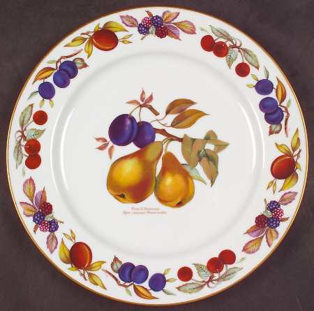 Evesham Gold Collector Plate