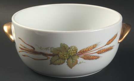 Evesham Gold 1 Qt Round Casserole No Lid by Royal Worcester