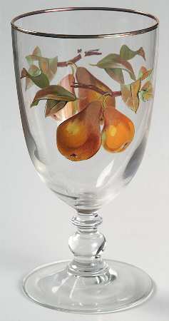 Evesham Gold 14 Oz Glassware Goblet