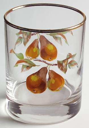 Evesham Gold 8 Oz Glassware Juice