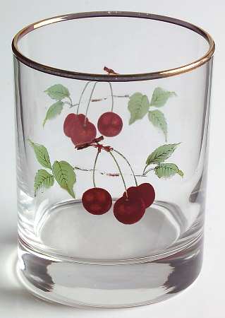 Evesham Gold 8 Oz Glassware Juice