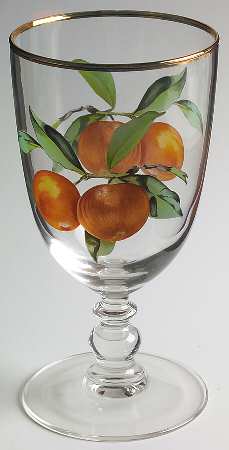 Evesham Gold 14 Oz Glassware Goblet