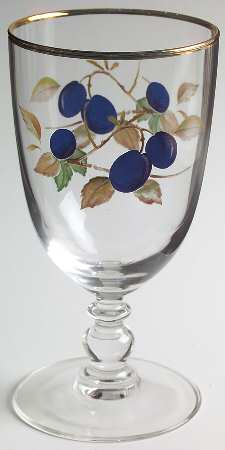 Evesham Gold 14 Oz Glassware Goblet