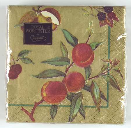 Evesham Gold Package of Paper Cocktail Napkins