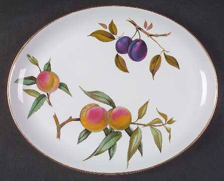 Evesham Gold 11" Oval Serving Platter