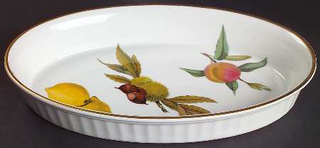 Evesham Gold Small Oval Baker