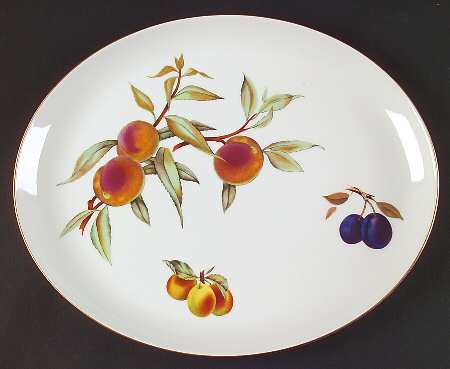 Evesham Gold 14" Oval Serving Platter