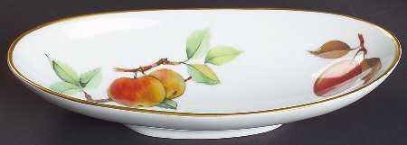 Evesham Gold Pickle Dish