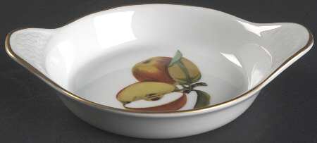 Evesham Gold 5" Eared Round Egg Dish